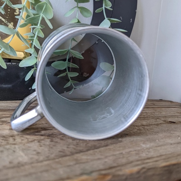 Playboy Club - Vintage Metal Beer Mug/Stein/Tankard with Glass Bottom 1960’s - Picture 3 of 7